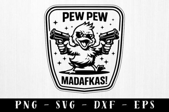 Download Pew Pew Madafkas Funny Hat Patch SVG - Hat Collection