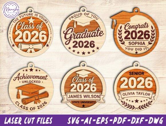 Download Graduation Ornament SVG Bundle - Ornament Collection