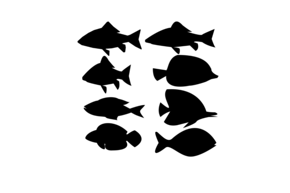 Download Fish Silhouette SVG Design Files - Fish silhouette svg Collection
