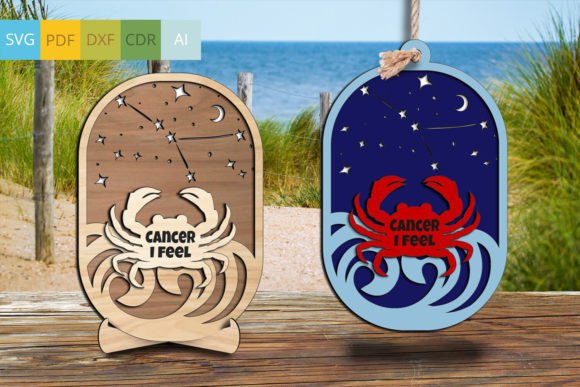 Download Zodiac Cancer Ornament Home Décor Stand - Ornament Collection
