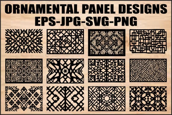 Download Laser Cut Ornamental Panels - Ornament Collection