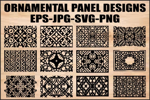 Download Laser Cut Ornamental Panels - Ornament Collection