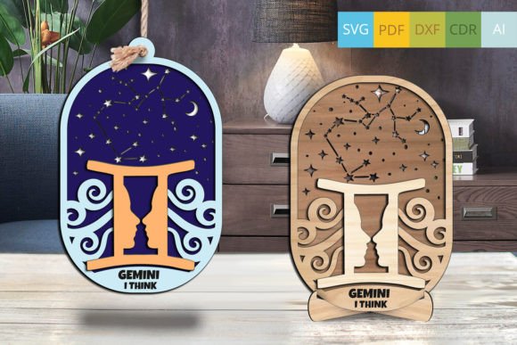 Download Gemini Zodiac Home Décor Stand Ornament - Ornament Collection