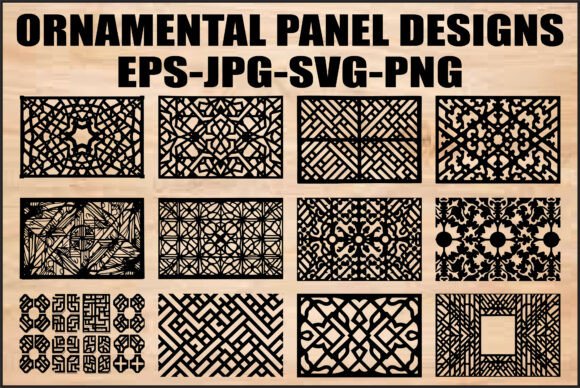 Download Laser Cut Ornamental Panels - Ornament Collection