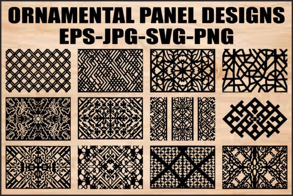 Download Laser Cut Ornamental Panels - Ornament Collection