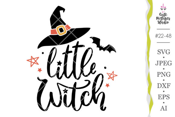 Download Little Witch Cricut Halloween Kids SVG - Premium Resources