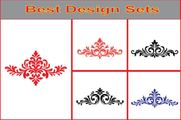 Download Decorative Flourish Ornament Vector Set - Ornament Collection