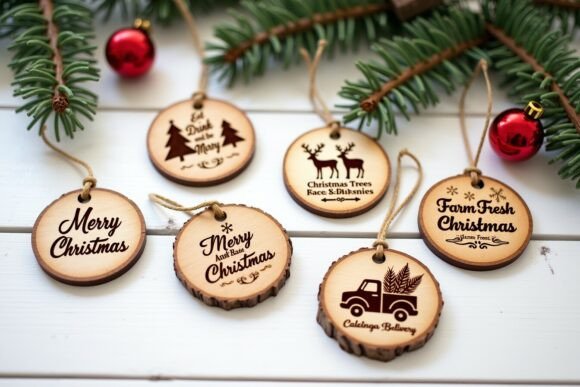 Download Christmas Tree Ornament Laser Cut Design - Ornament Collection