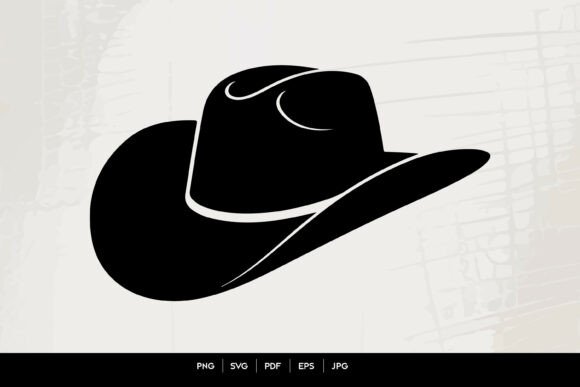 Download Western Cowboy Hat Silhouette Vector - Hat Collection