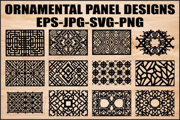 Download Laser Cut Ornamental Panels - Ornament Collection